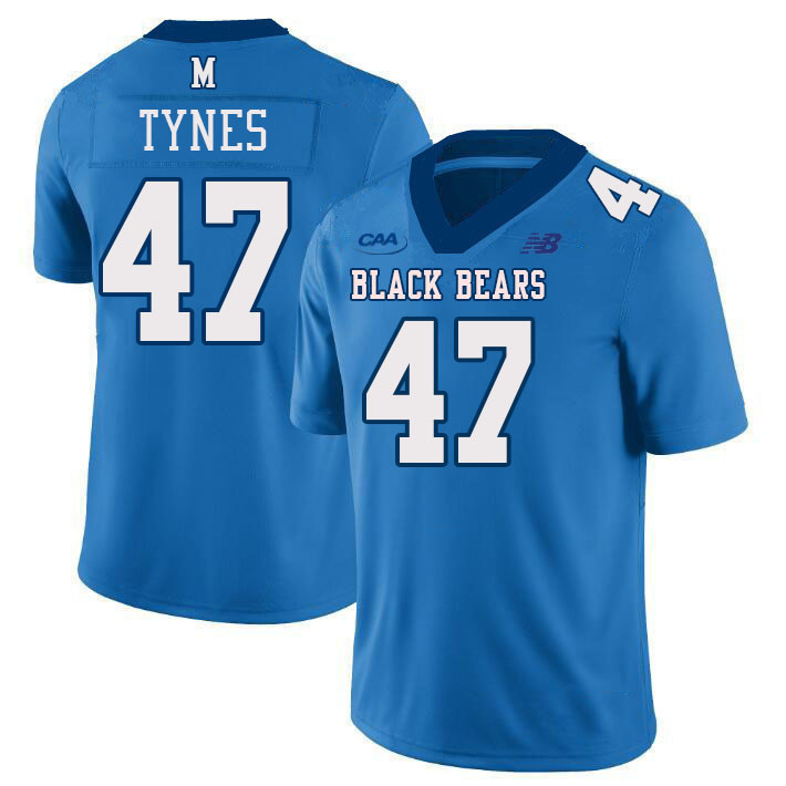 Men #47 Jared Tynes Maine Black Bears College Football Jerseys Stitched Sale-Light Blue